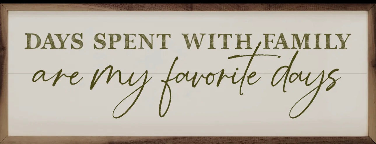 Are My Favorite Days - White