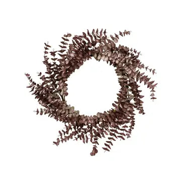Burgundy Eucalyptus Wreath