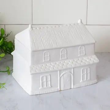 Cottage Cookie Jar