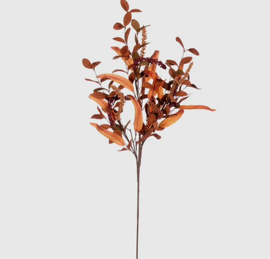 Fall Foliage and Berry Spray