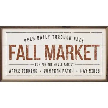 Fall Market Sign