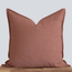 Terracotta Throw Pillow