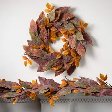 Magnolia Fall Wreath