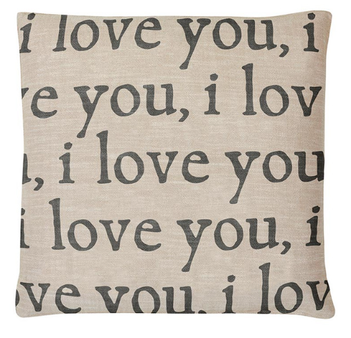 I Love You - Euro Pillow